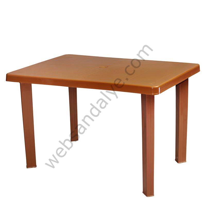 Alabama Plastik Masa 70×110 Teak