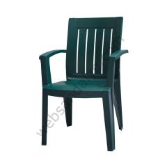 Amazon Plastik Sandalye Kahve