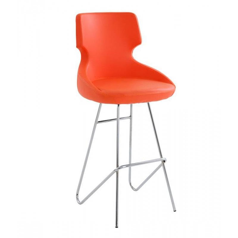 Royo Krom Eyfel Ayaklı Bar Sandalyesi