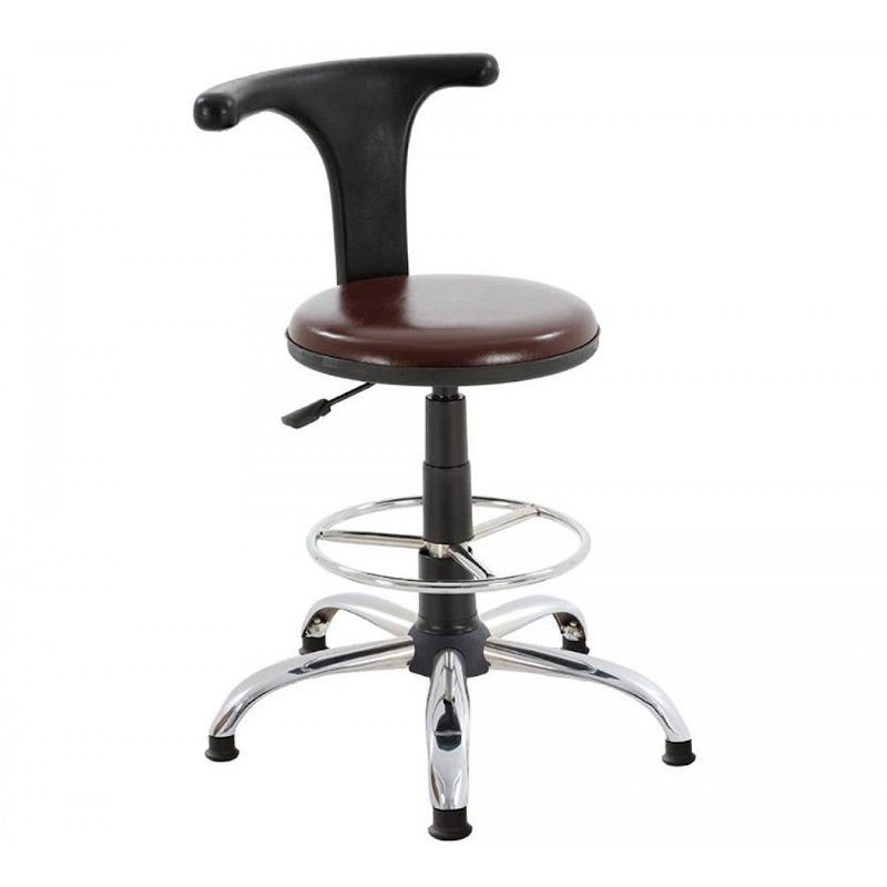 Poly Sırtlı Kahve Bar Sandalyesi