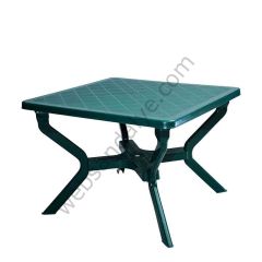 Cosenza Plastik Masa 100x100 Yeşil
