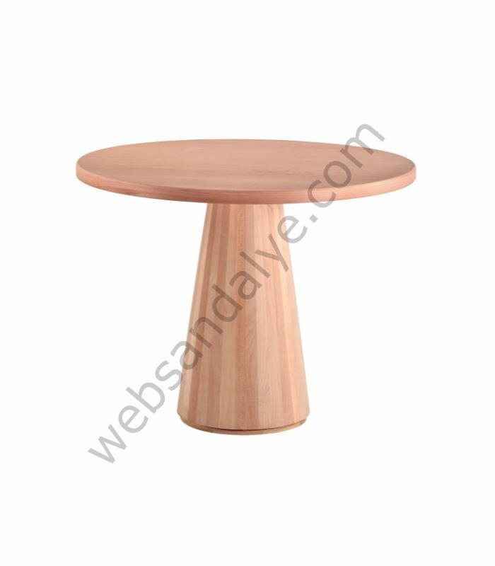 Wega Masif Ahşap Masa 100X100