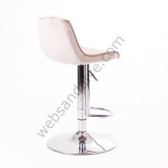 Candy Modern Bar Sandalyesi Krem