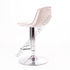 Candy Modern Bar Sandalyesi Krem
