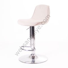 Candy Modern Bar Sandalyesi Krem