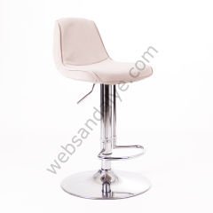 Candy Modern Bar Sandalyesi Krem