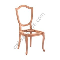 Utah Ham Ahşap Sandalye