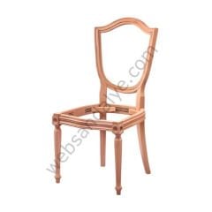 Utah Tornalı Ham Ahşap Sandalye