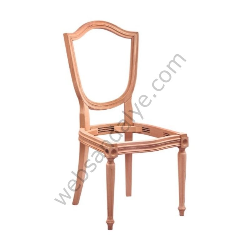 Utah Tornalı Ham Ahşap Sandalye