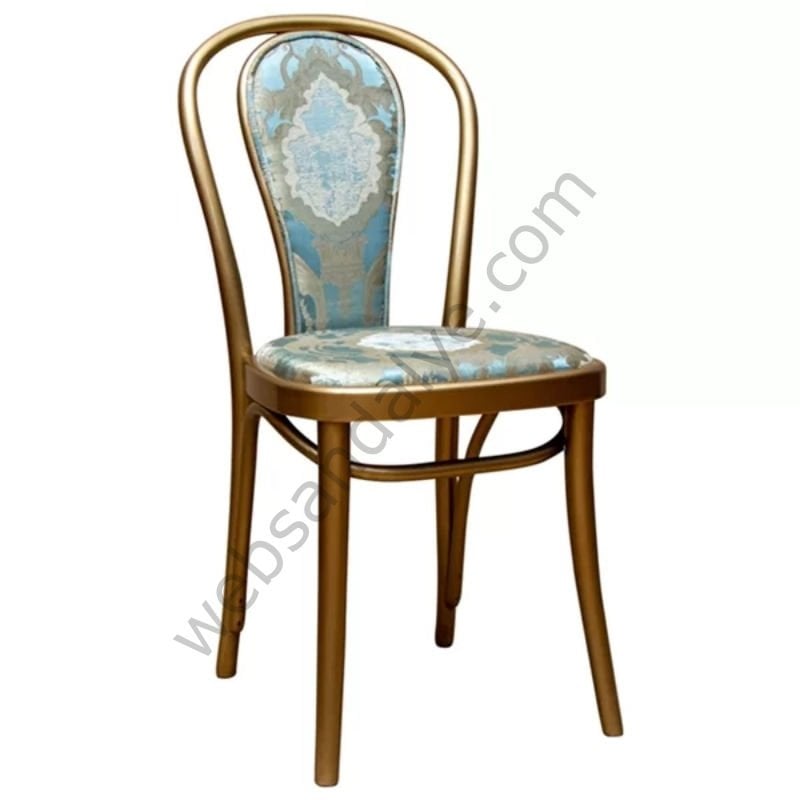 Kopuz  Döşemeli Thonet Ahşap Sandalye