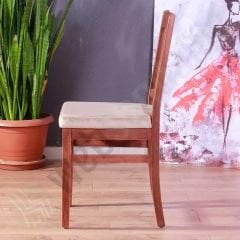 Cruz Çıtalı Döşemeli Ahşap Sandalye