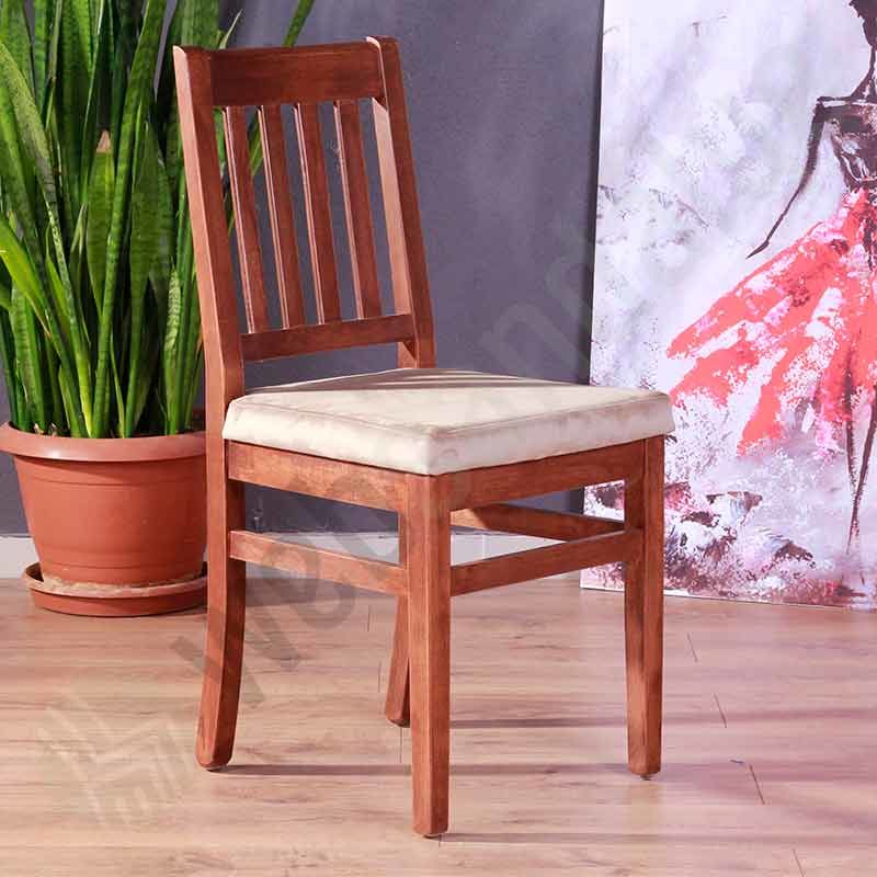 Cruz Çıtalı Döşemeli Ahşap Sandalye