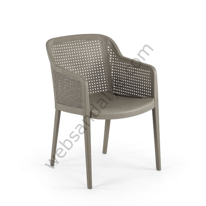 Zeyit Plastik Sandalye Gri