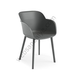 Tabor Plastik Sandalye Antrasit