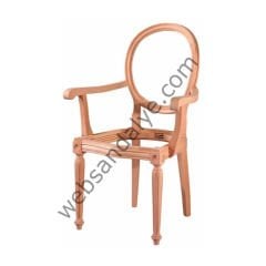 Lahey Ham Kollu Ahşap Sandalye