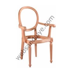 Lahey Ham Kollu Ahşap Sandalye