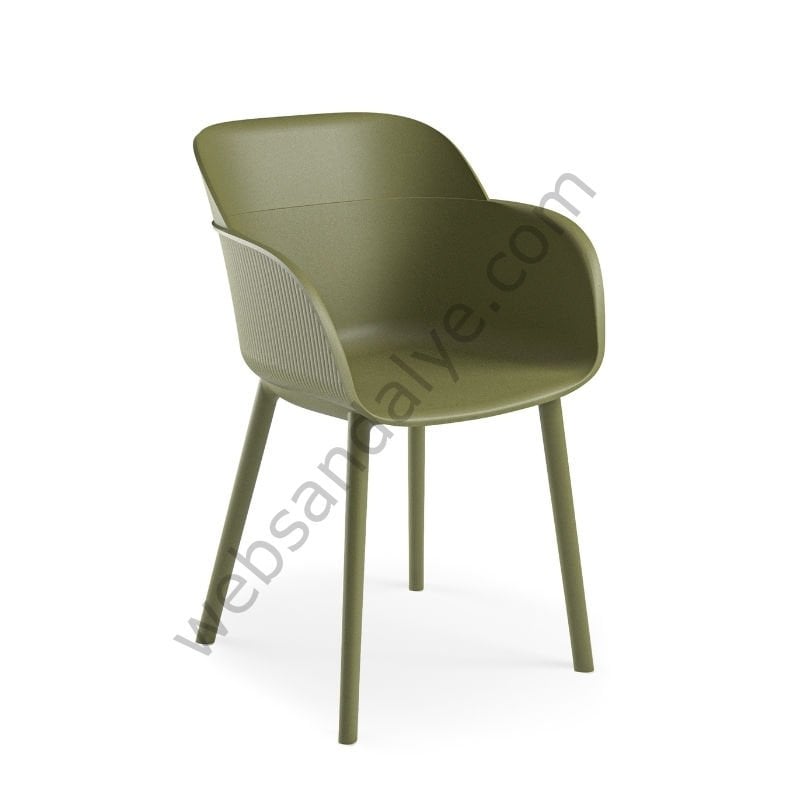 Tabor Plastik Sandalye Haki