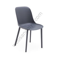 Tabor Plastik Sandalye Kolsuz Antrasit