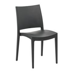 Asosa Plastik Sandalye Antrasit