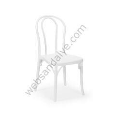 Antika Plastik Sandalye Ahşap