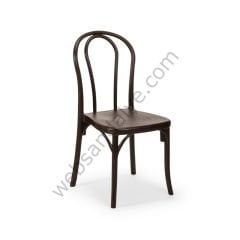 Antika Plastik Sandalye Ahşap