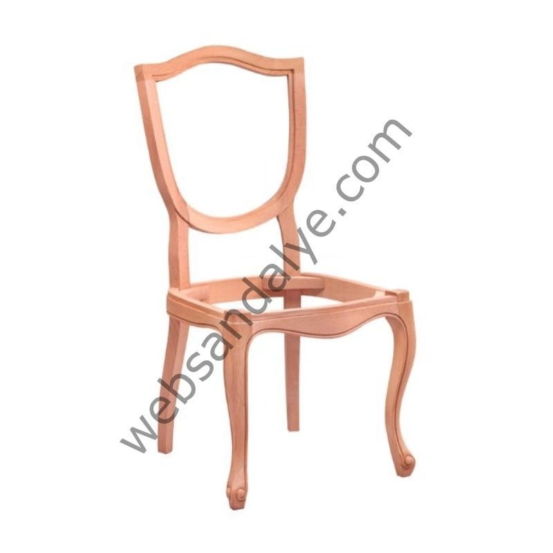 Almelo Ham Ahşap Sandalye