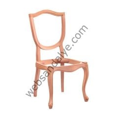 Almelo Ham Ahşap Sandalye