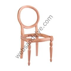 Alava Ham Ahşap Sandalye