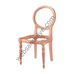 Alava Ham Ahşap Sandalye