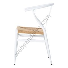 Truva Hasırlı Ahşap Sandalye