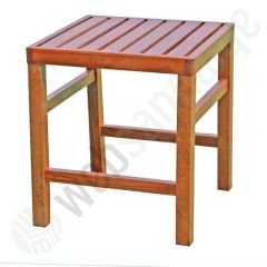Aras İki Kişilik Ahşap Şezlong Seti