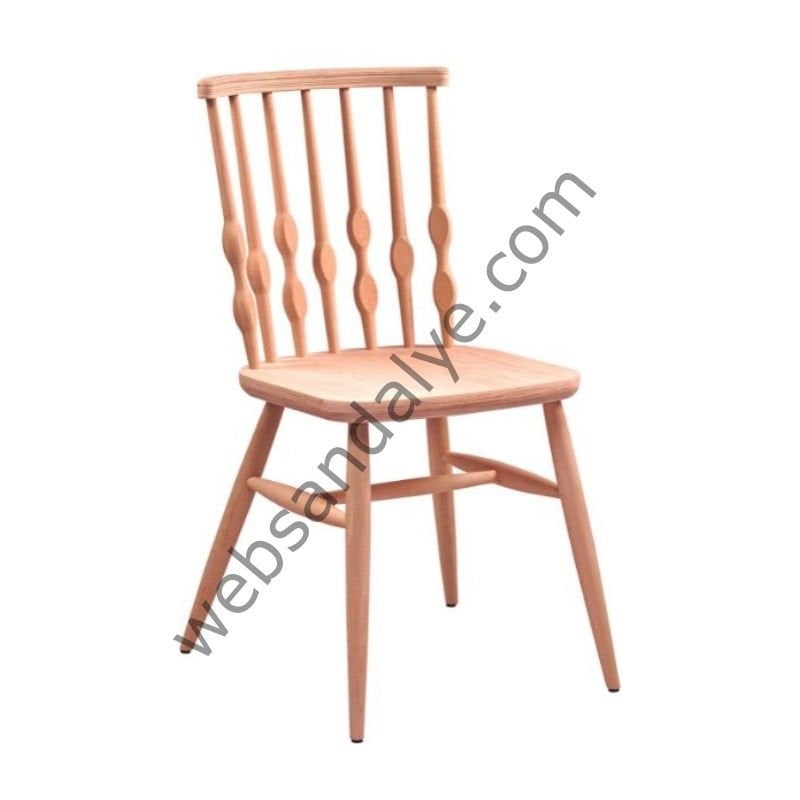 Leon Ham Ahşap Sandalye