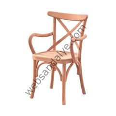 Lerida Kollu Tonet Ham Ahşap Sandalye