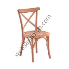 Lerida Döşemeli Tonet Ham Ahşap Sandalye