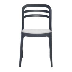 Devel Plastik Sandalye Antrasit