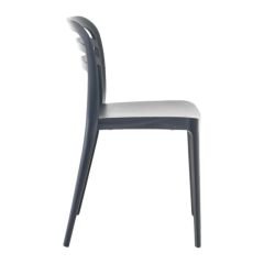 Devel Plastik Sandalye Antrasit