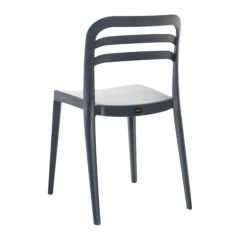 Devel Plastik Sandalye Antrasit