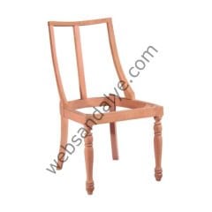 Katalunya Ham Ahşap Sandalye
