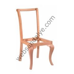 Aragon Giydirme Ham Ahşap Sandalye