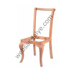 Aragon Giydirme Ham Ahşap Sandalye