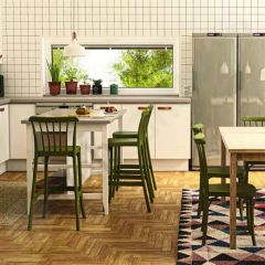 Lowell Bar Sandalyesi 75 cm Bej