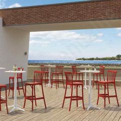 Lowell Bar Sandalyesi 75 cm Bej