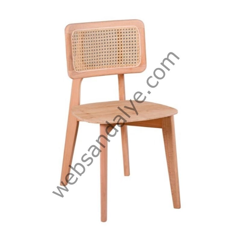 Aros Ham Döşemeli Ahşap Sandalye