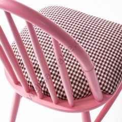 Granada  Döşemeli  Ahşap Sandalye Pembe