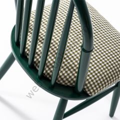 Granada  Döşemeli  Ahşap Sandalye Yeşil