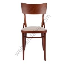 Vale Döşemeli Thonet Ahşap Sandalye Ceviz