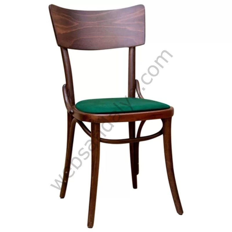 Vale Döşemeli Thonet Ahşap Sandalye Ceviz
